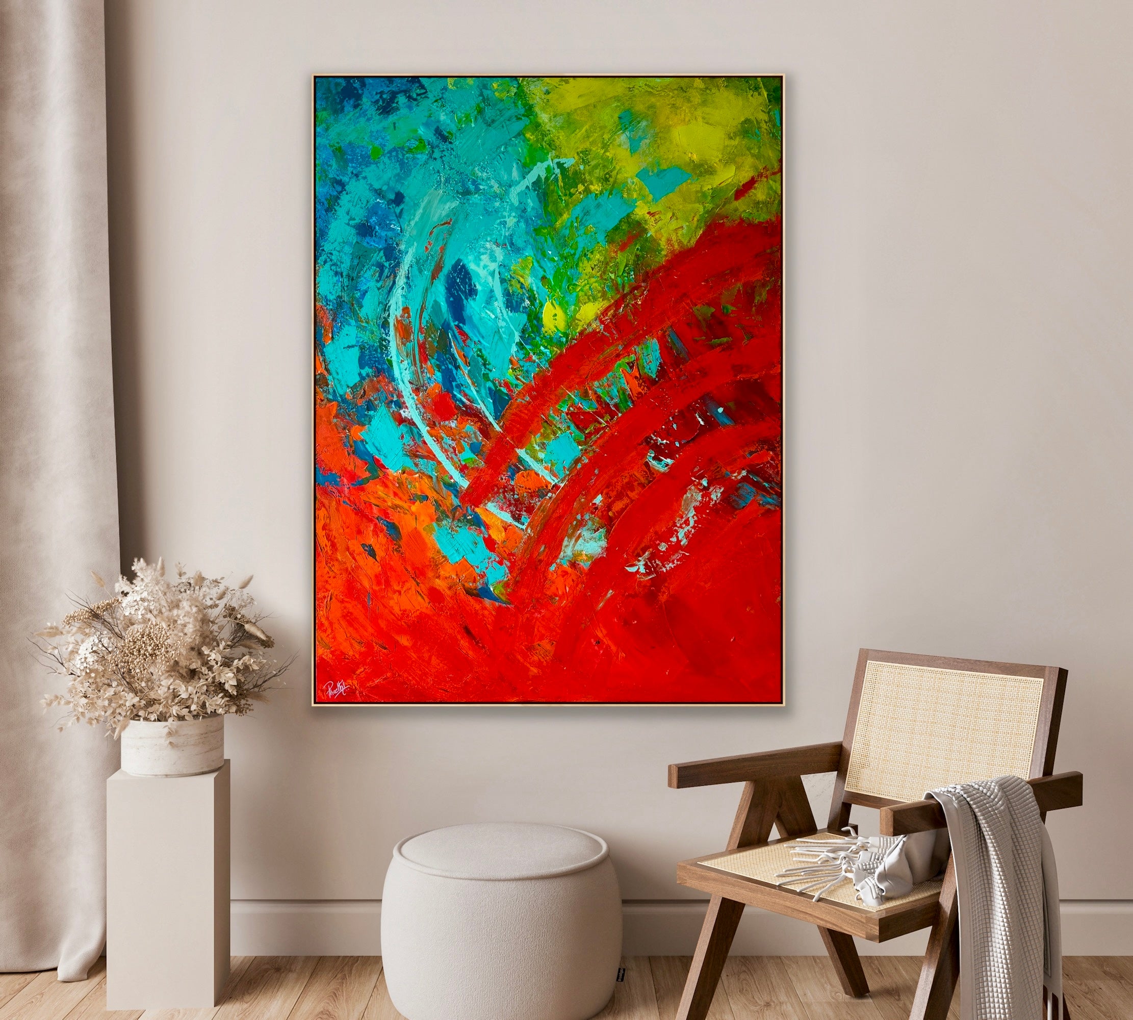 アート・デザイン・音楽 Painting acrylic on canvas 140cmx80cm アート・デザイン・音楽 Painting acrylic on canvas 140cmx80cm