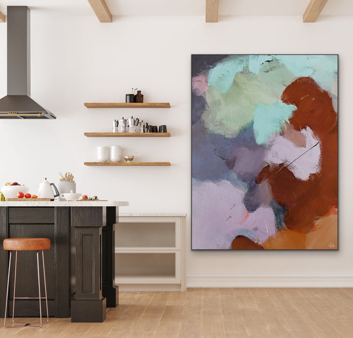 Polar songs - Custom Art - Abstract Painting, Minimalist Art, Framed art Wall Art, Modern art