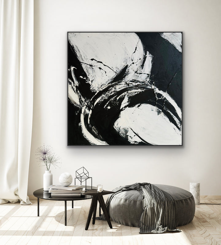 Eclipsed Whirl - 48x48 - Preethi Arts