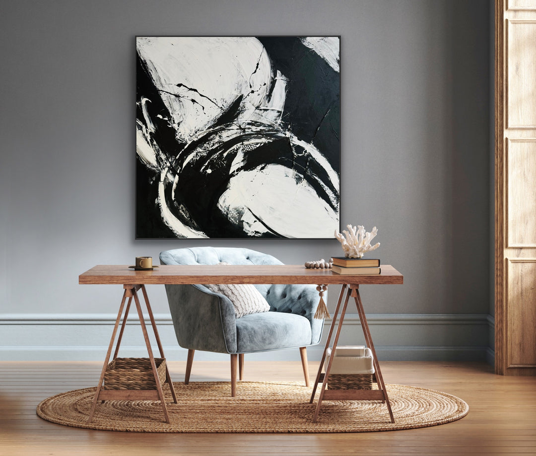 Eclipsed Whirl - 48x48 - Preethi Arts