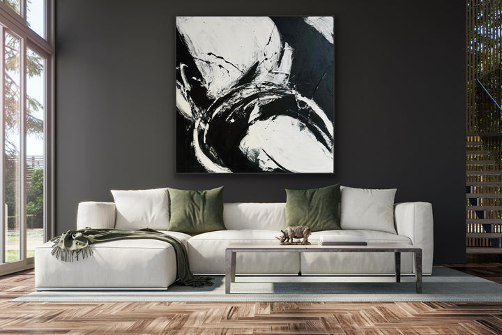 Eclipsed Whirl - 48x48 - Preethi Arts