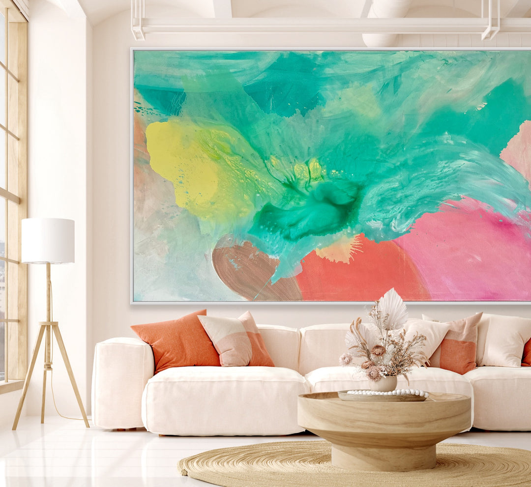 Tidal Bloom - 96x60 - Preethi Arts