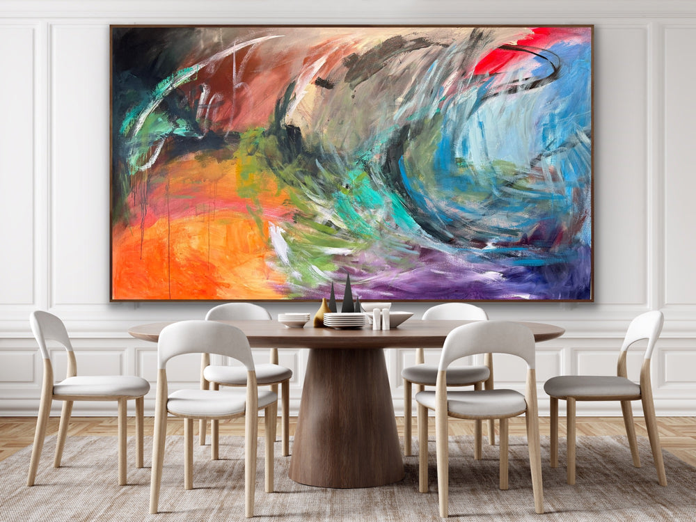 Ebullience - 72x48 - Preethi Arts