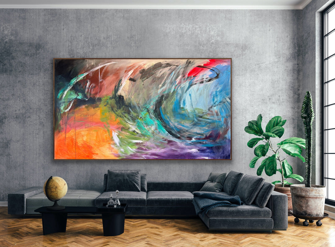 Ebullience - 72x48 - Preethi Arts