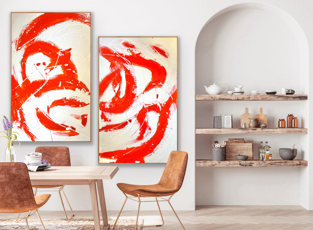 Ignite Harmony - 60x48 (2p each 30x48) - Preethi Arts