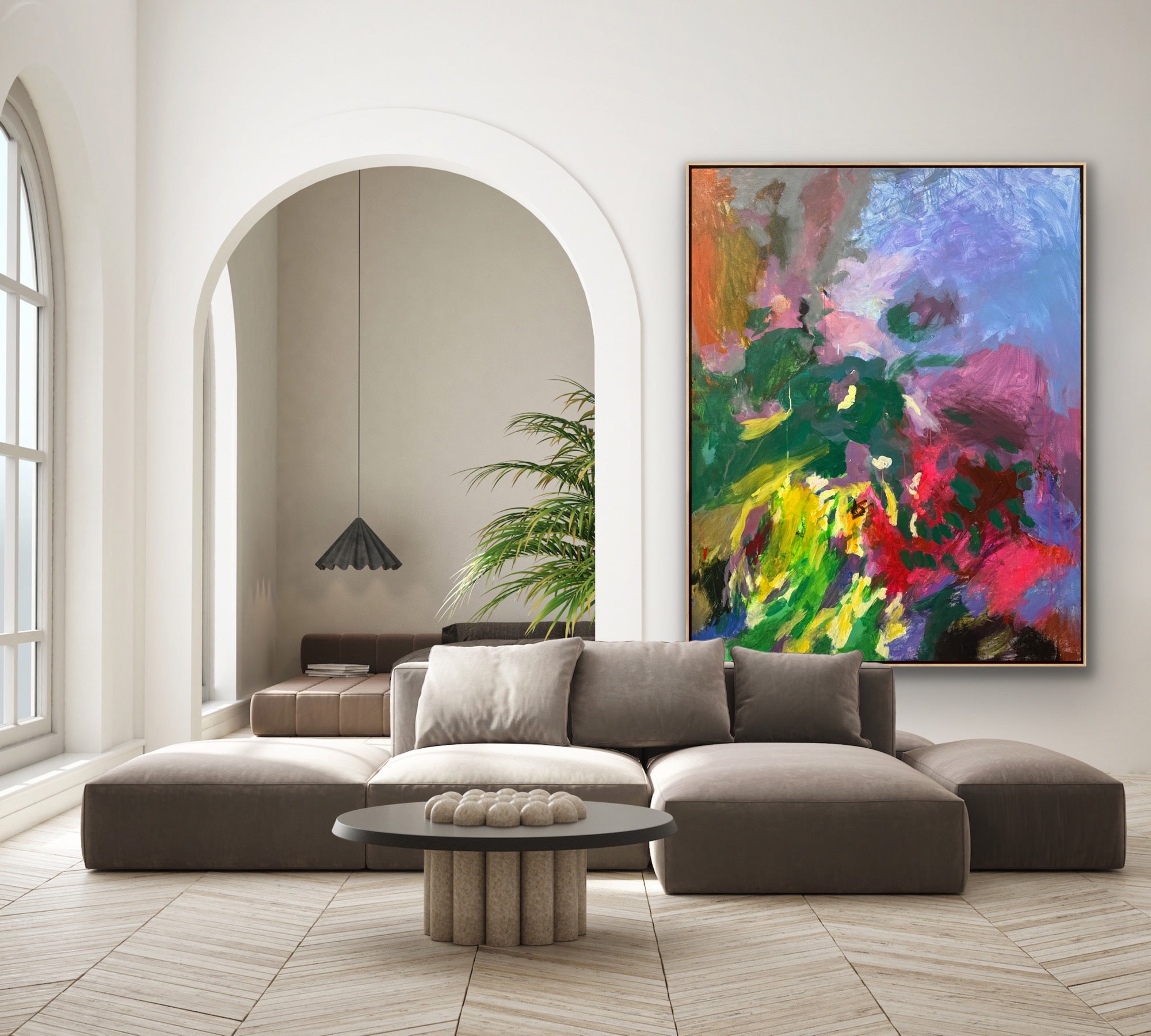 Ethereal Garden - 60x48 - Preethi Arts