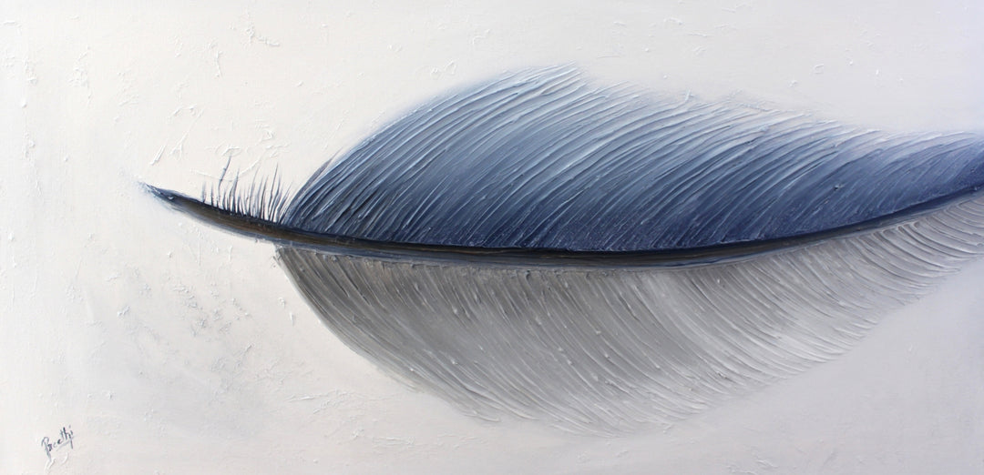Graceful - 24x48 - Abstract painting, Modern Art, Wall art, Canvas painting, Framed art, Minimalist art