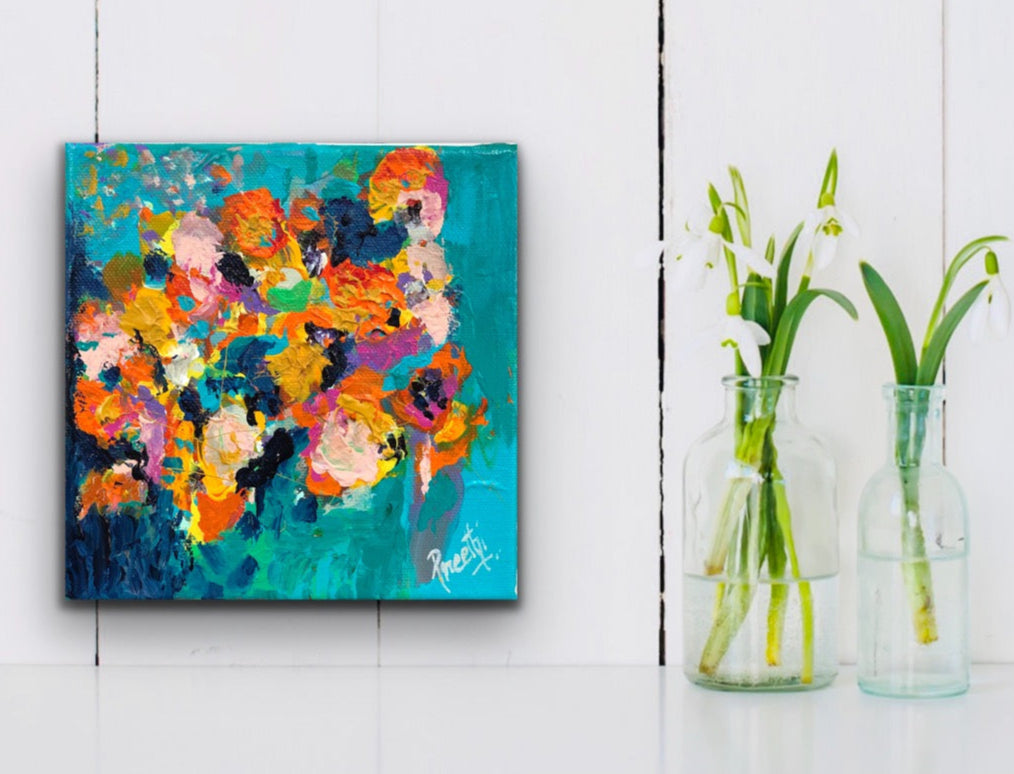 Special - 6x6 - Abstract painting, Modern Art, Wall art, Canvas painting, Framed art, Minimalist art