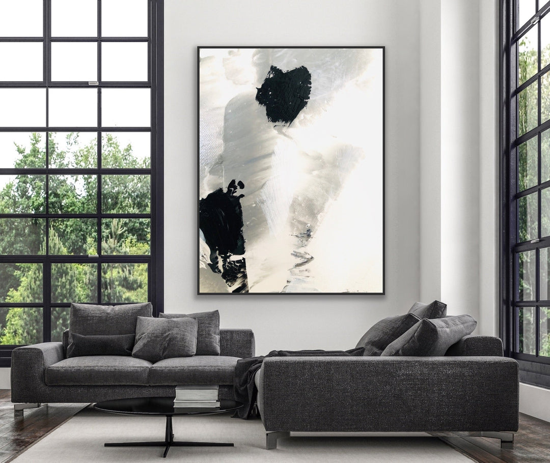 Bonding - 84x60 - Abstract painting, Modern Art, Wall art, Canvas painting, Framed art, Minimalist art