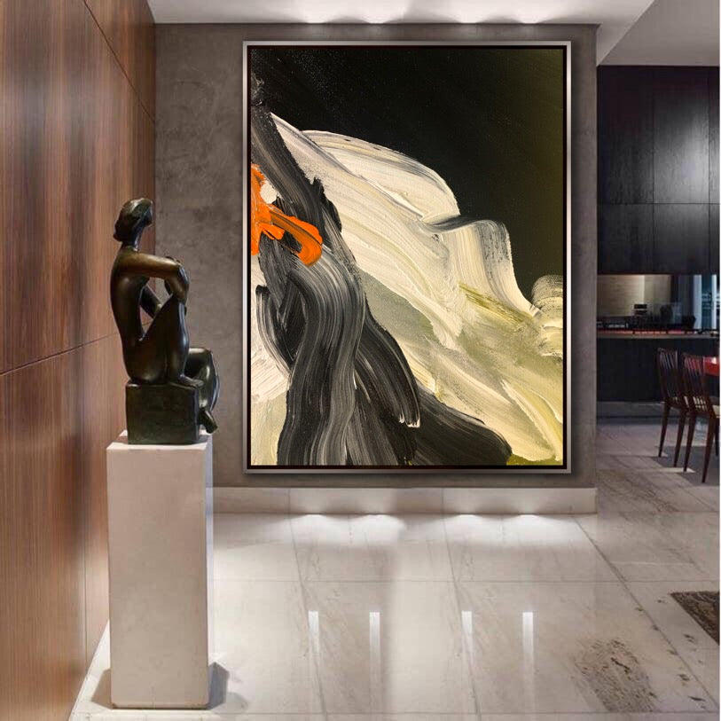 Cozy - Original Contemporary Modern Abstract Paintings by Preethi Arts