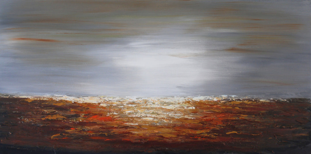 Reach - 24x48 - Abstract painting, Modern Art, Wall art, Canvas painting, Framed art, Minimalist art