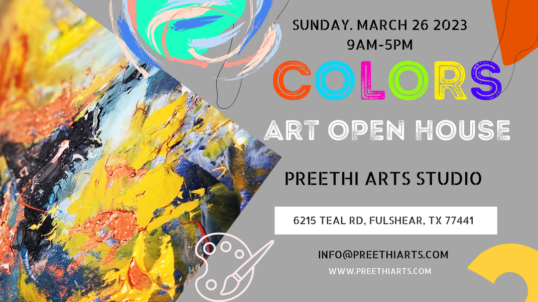 COLORS - Open House Art Show By Preethi Arts Studio