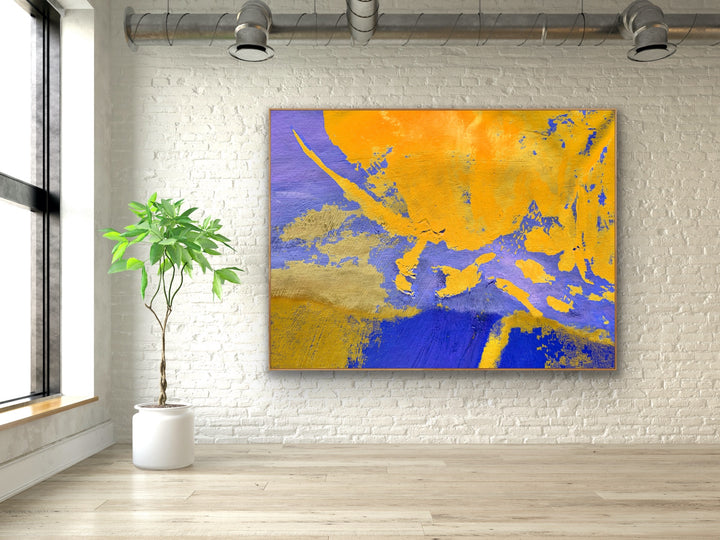 Wild river - Custom Art - Abstract Painting, Minimalist Art, Framed art Wall Art, Modern art