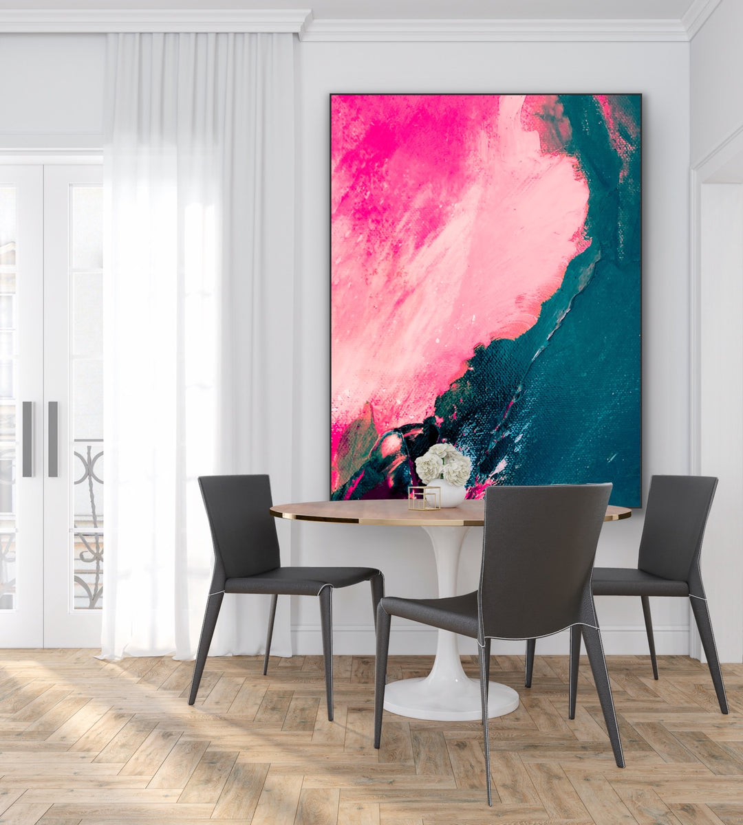 Insane love  - Abstract Painting, Minimalist Art, Framed art Wall Art, Modern art