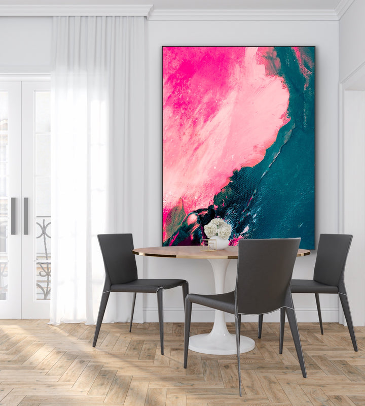 Insane love  - Abstract Painting, Minimalist Art, Framed art Wall Art, Modern art