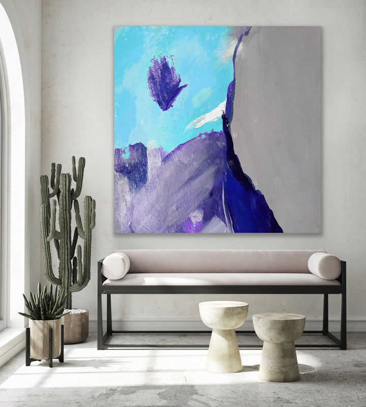 Solitude - Custom Art - Abstract Painting, Minimalist Art, Framed art Wall Art, Modern art