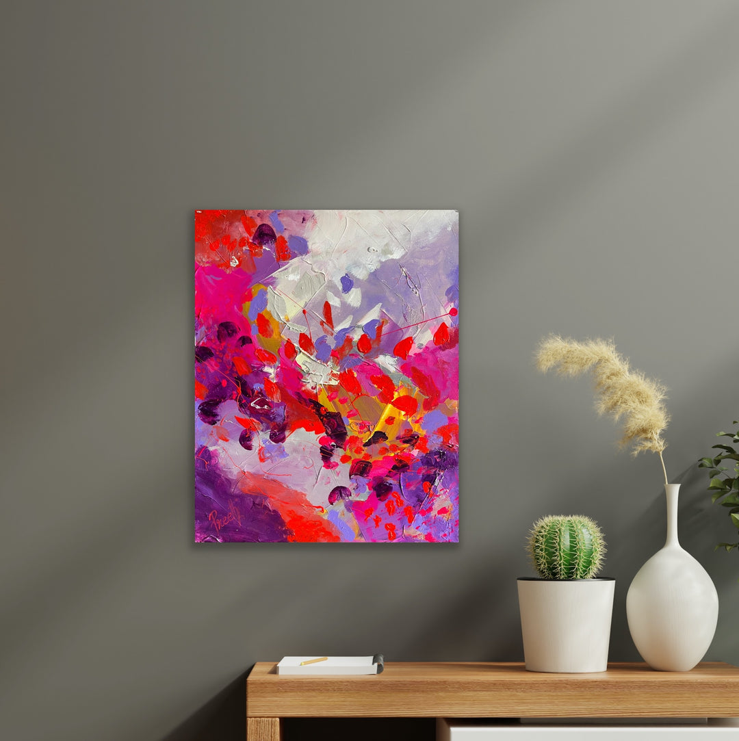 Tangled feelings - 20x16 - Abstract painting, Modern Art, Wall art, Canvas painting, Framed art, Minimalist art