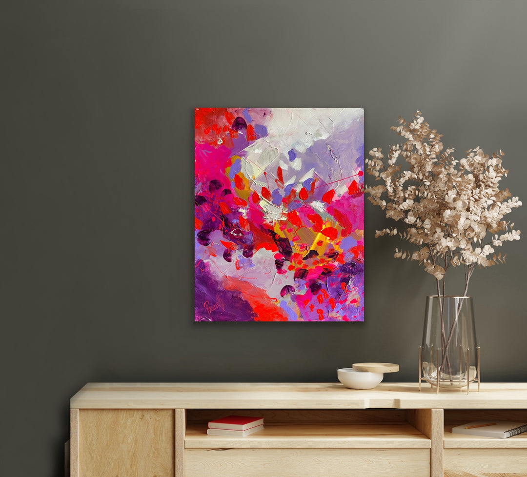 Tangled feelings - 20x16 - Abstract painting, Modern Art, Wall art, Canvas painting, Framed art, Minimalist art