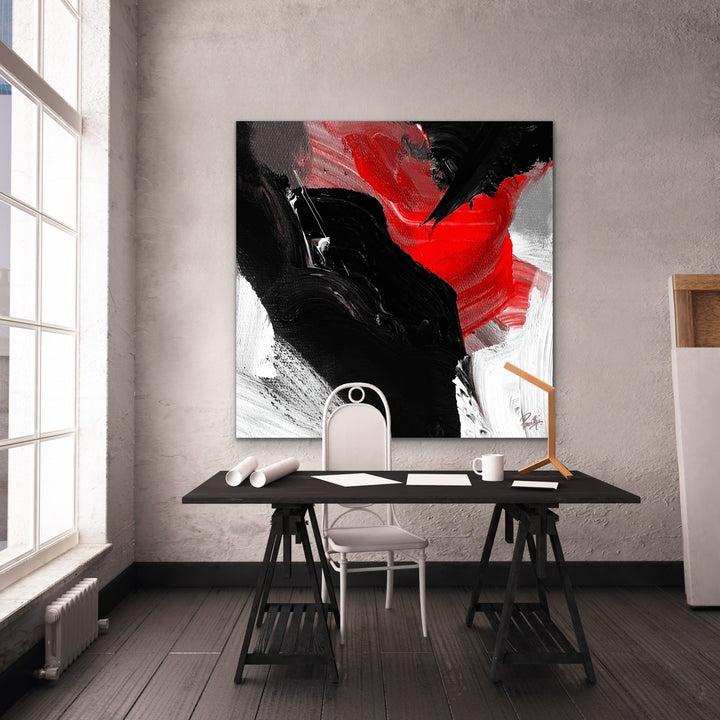 Show off  - Abstract Painting, Minimalist Art, Framed art Wall Art, Modern art
