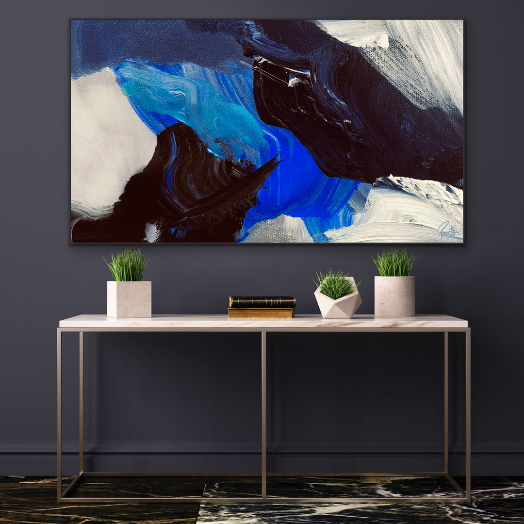 Paramount  - Abstract Painting, Minimalist Art, Framed art Wall Art, Modern art