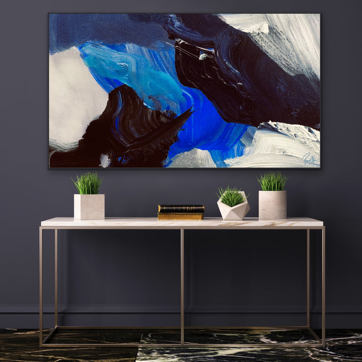 Paramount  - Abstract Painting, Minimalist Art, Framed art Wall Art, Modern art