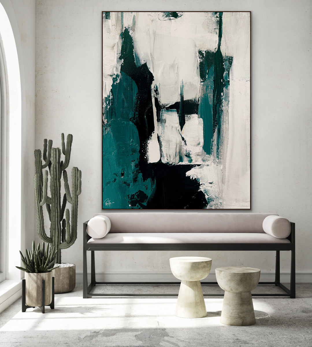 Nouveau  - Abstract Painting, Minimalist Art, Framed art Wall Art, Modern art