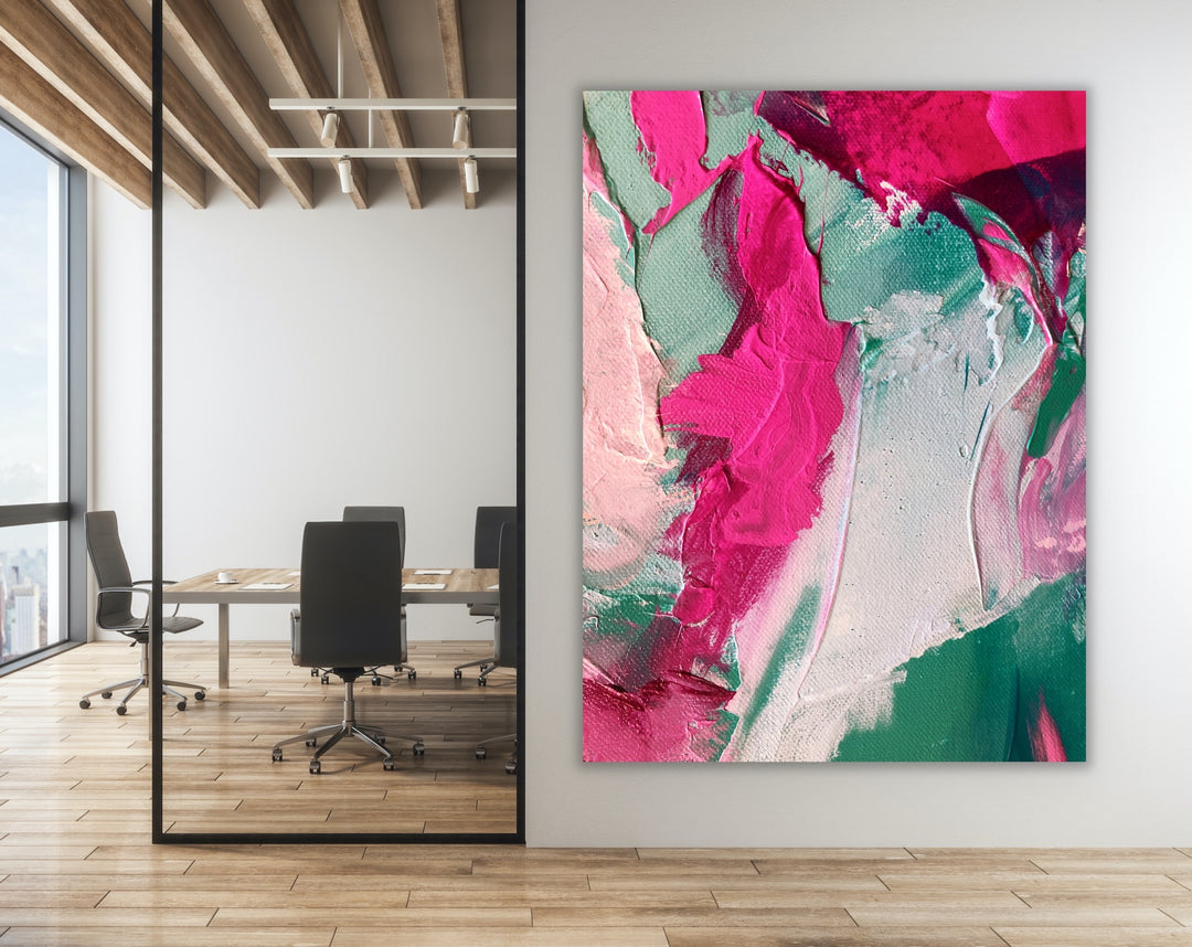 Romantic - Custom Art - Abstract Painting, Minimalist Art, Framed art Wall Art, Modern art