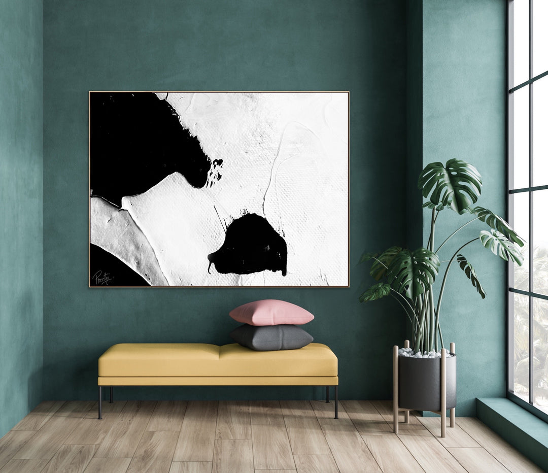 Past world  - Abstract Painting, Minimalist Art, Framed art Wall Art, Modern art