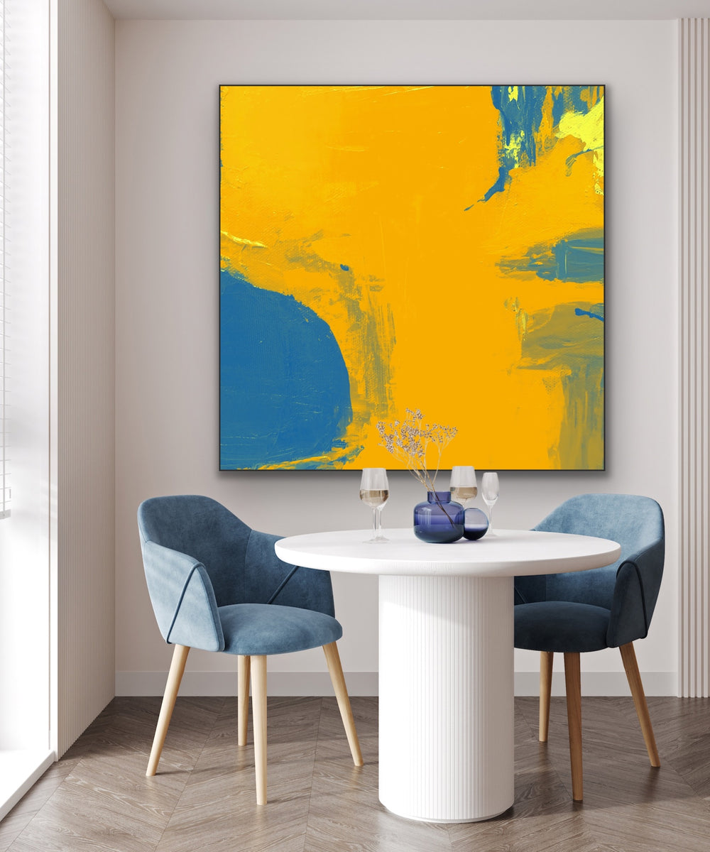 Jupiter - Custom Art - Abstract Painting, Minimalist Art, Framed art Wall Art, Modern art