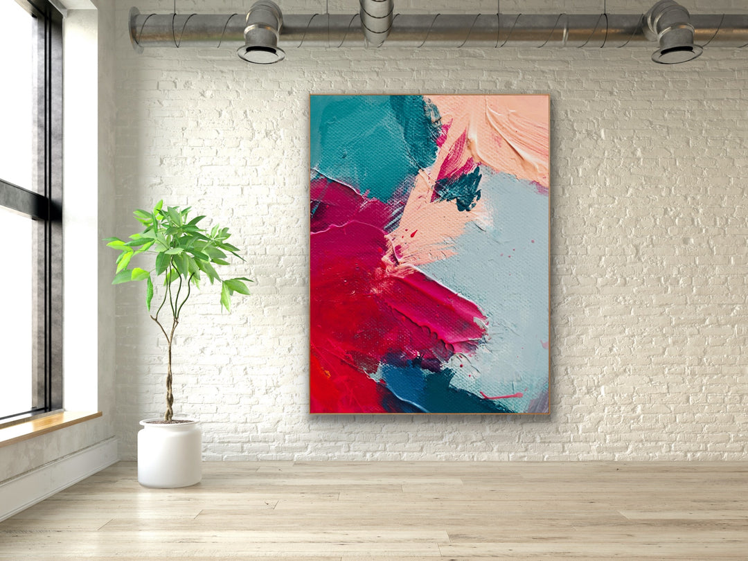 Dating - Custom Art - Abstract Painting, Minimalist Art, Framed art Wall Art, Modern art