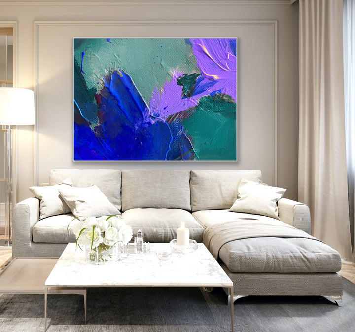 Petrichor - Custom Art - Abstract Painting, Minimalist Art, Framed art Wall Art, Modern art