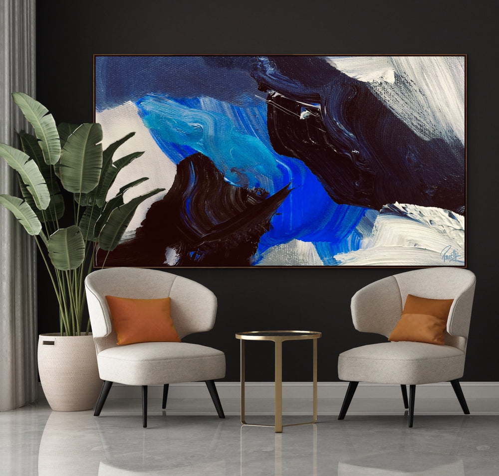 Paramount - Custom Art - Abstract Painting, Minimalist Art, Framed art Wall Art, Modern art