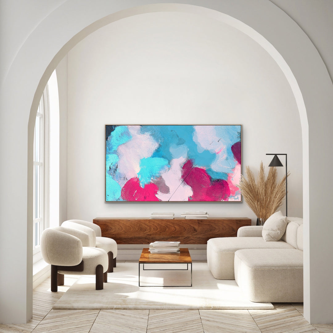 Attracting you - Custom Art - Abstract Painting, Minimalist Art, Framed art Wall Art, Modern art