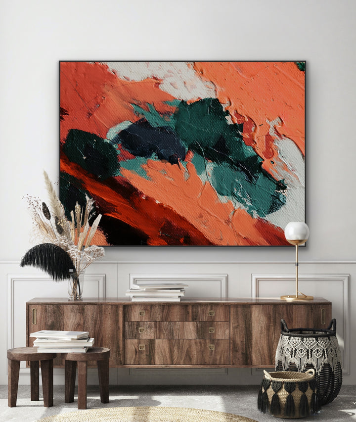 City life - Custom Art - Abstract Painting, Minimalist Art, Framed art Wall Art, Modern art