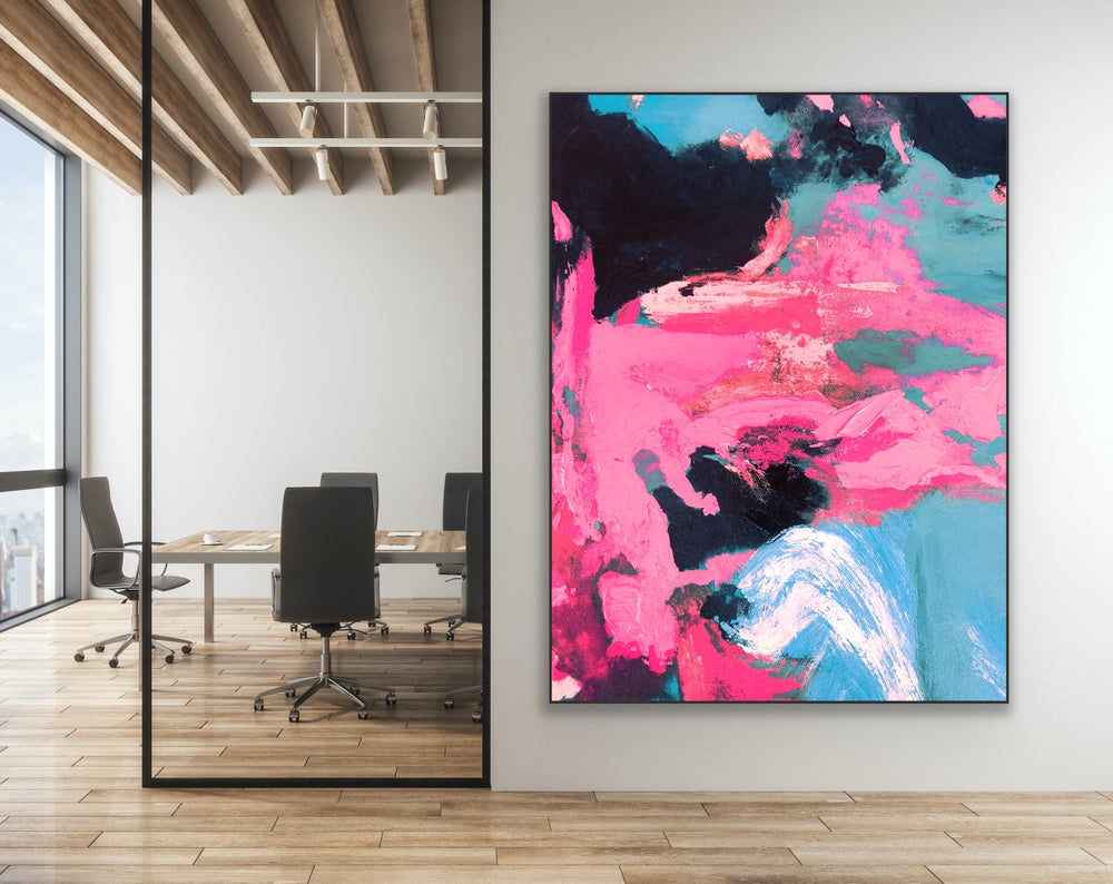 Honeymoon phase - Custom Art - Abstract Painting, Minimalist Art, Framed art Wall Art, Modern art