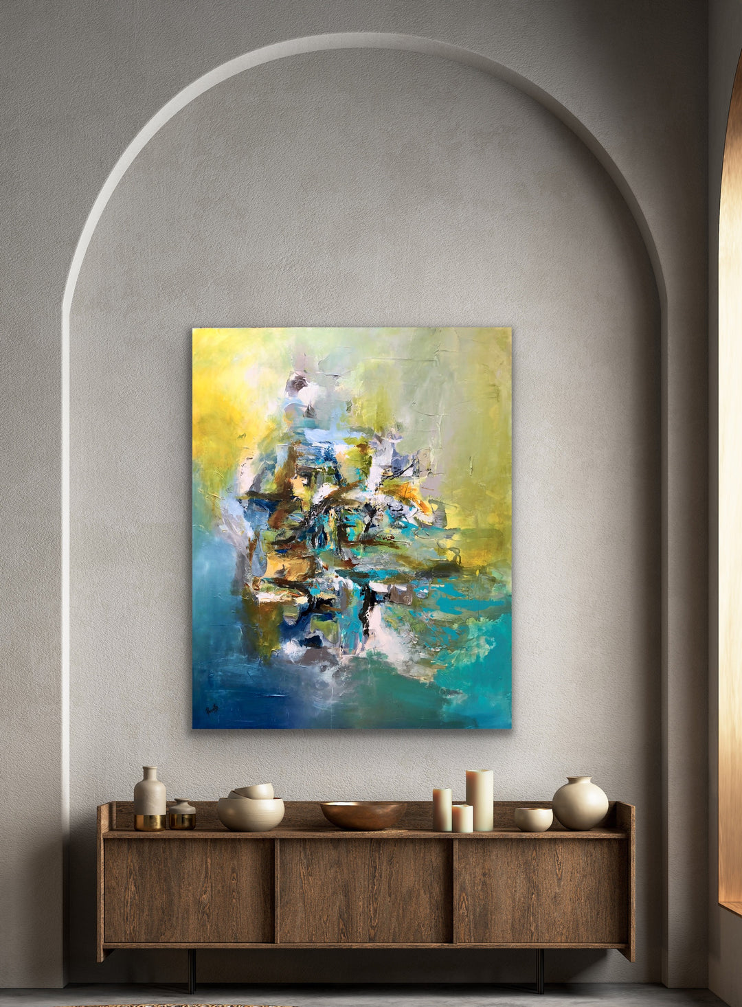 Phenomenal - 60x48 - Abstract painting, Modern Art, Wall art, Canvas painting, Framed art, Minimalist art