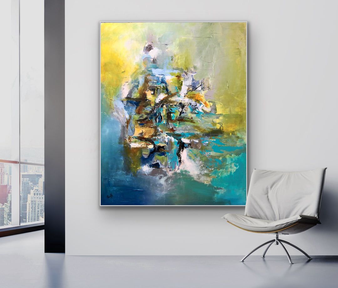 Phenomenal - 60x48 - Abstract painting, Modern Art, Wall art, Canvas painting, Framed art, Minimalist art