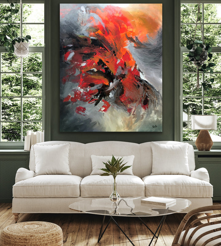 Incredible - 60x48 - Abstract painting, Modern Art, Wall art, Canvas painting, Framed art, Minimalist art
