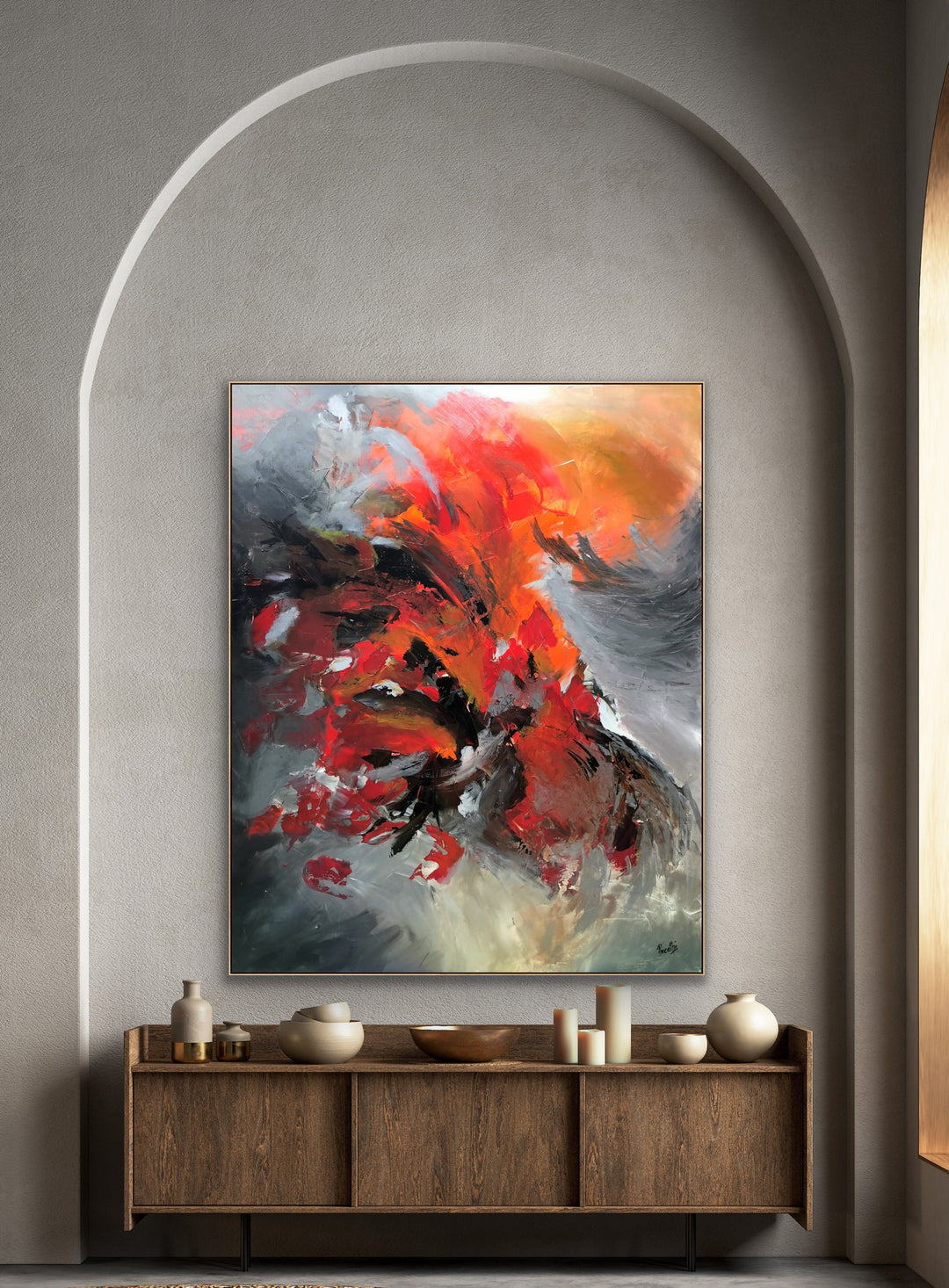 Incredible - 60x48 - Abstract painting, Modern Art, Wall art, Canvas painting, Framed art, Minimalist art