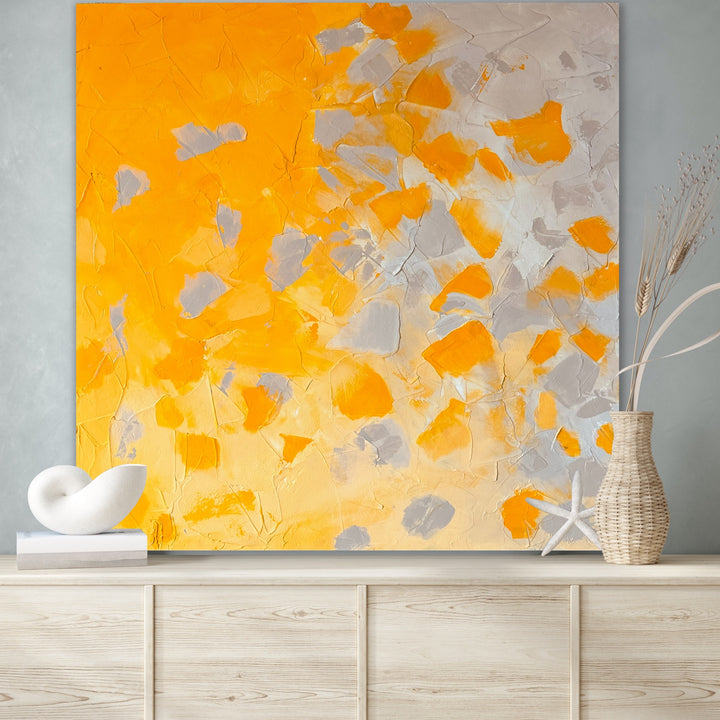 Mystery land - 36x36 - Abstract painting, Modern Art, Wall art, Canvas painting, Framed art, Minimalist art