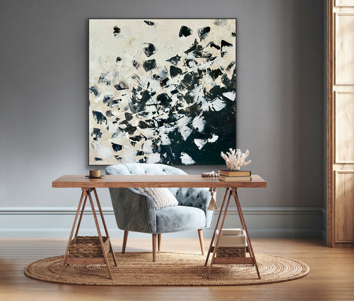 Irresistible - 48x48 - Abstract painting, Modern Art, Wall art, Canvas painting, Framed art, Minimalist art