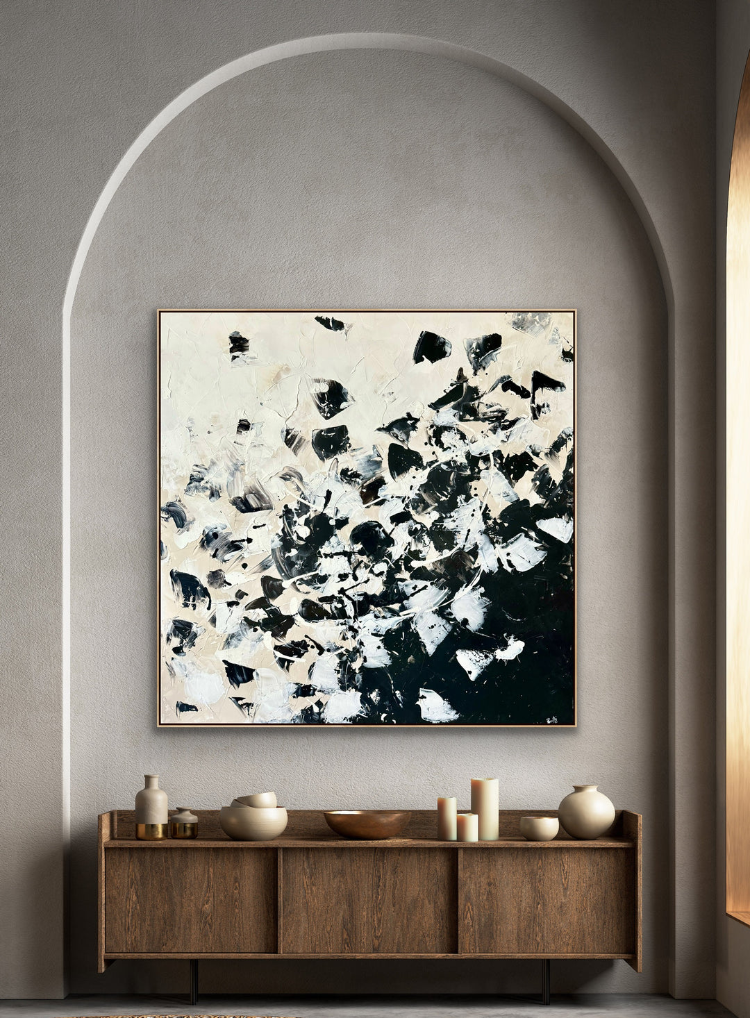 Irresistible - 48x48 - Abstract painting, Modern Art, Wall art, Canvas painting, Framed art, Minimalist art