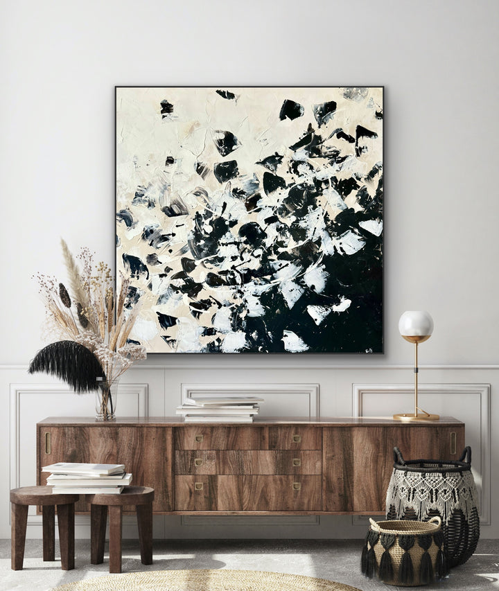 Irresistible - 48x48 - Abstract painting, Modern Art, Wall art, Canvas painting, Framed art, Minimalist art