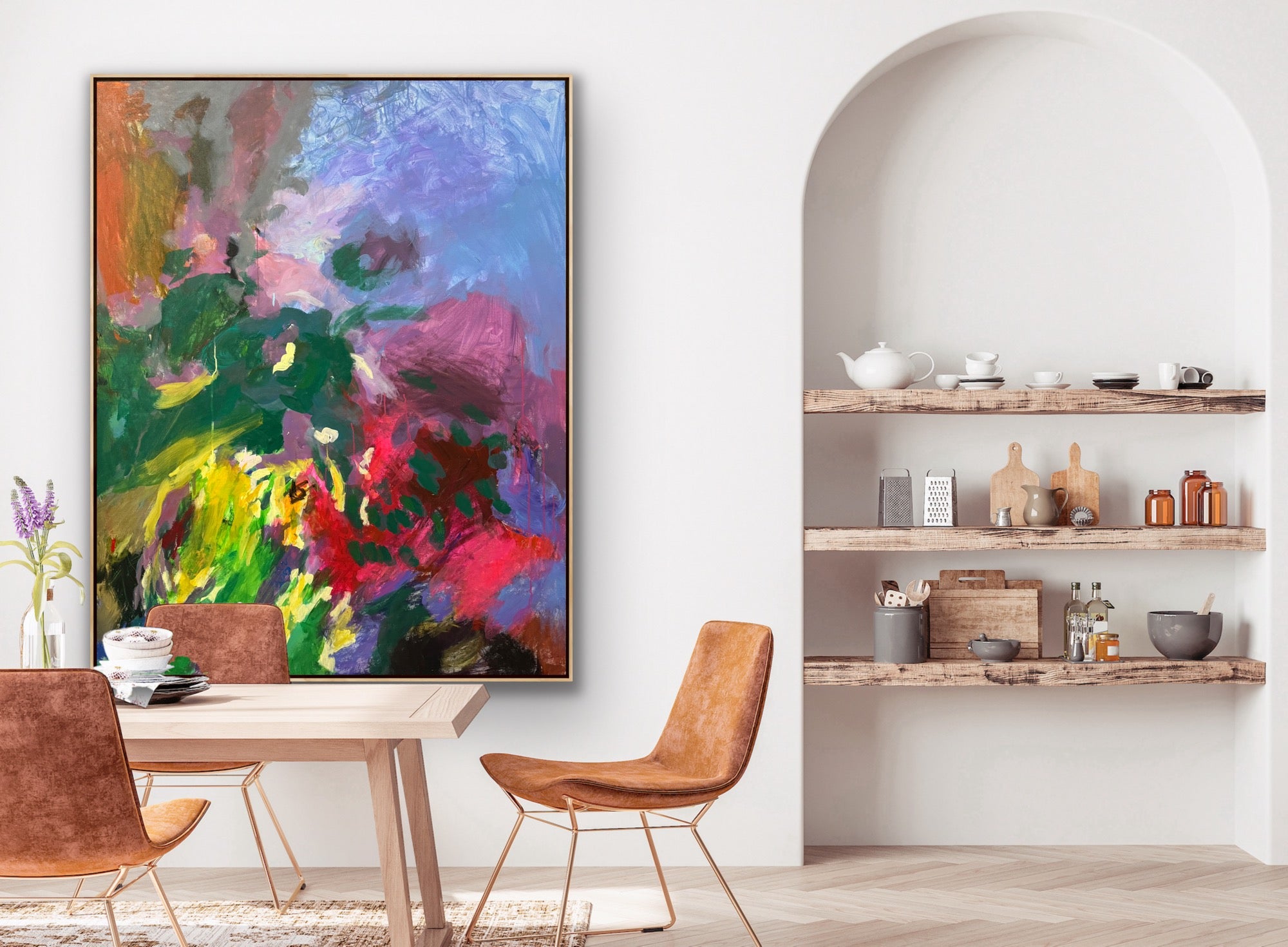 Ethereal Garden - 60x48 - Preethi Arts