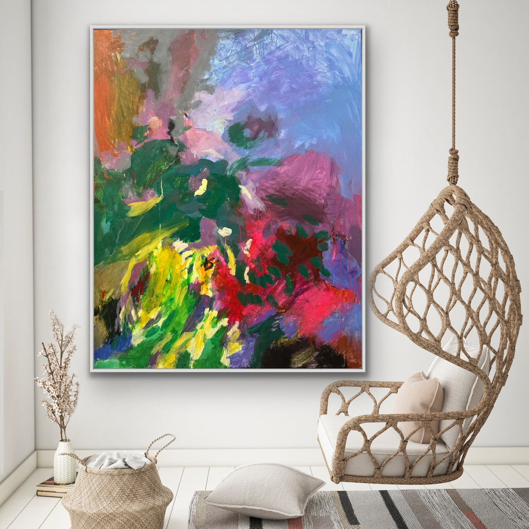 Ethereal Garden - 60x48 - Preethi Arts