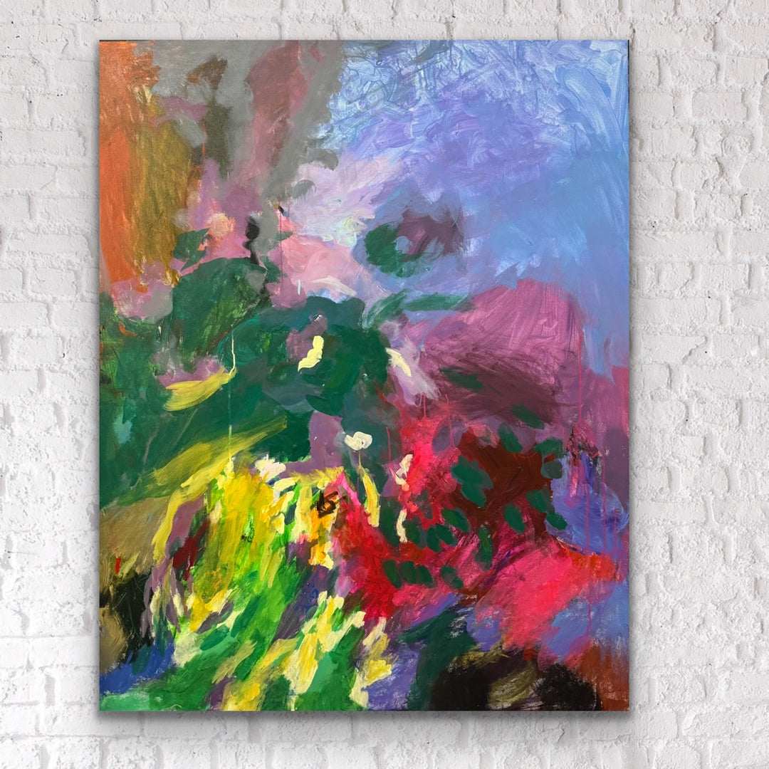 Ethereal Garden - 60x48 - Preethi Arts
