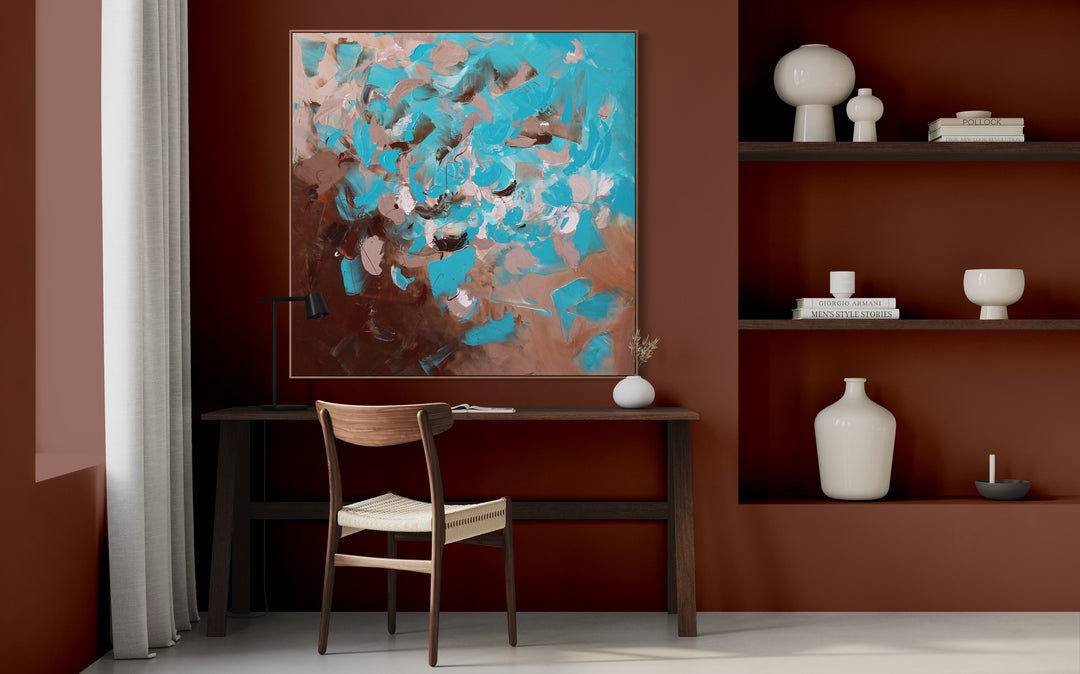 Aquamarine - Centered - Preethi Arts