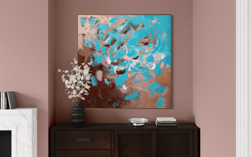 Aquamarine - Centered - Preethi Arts