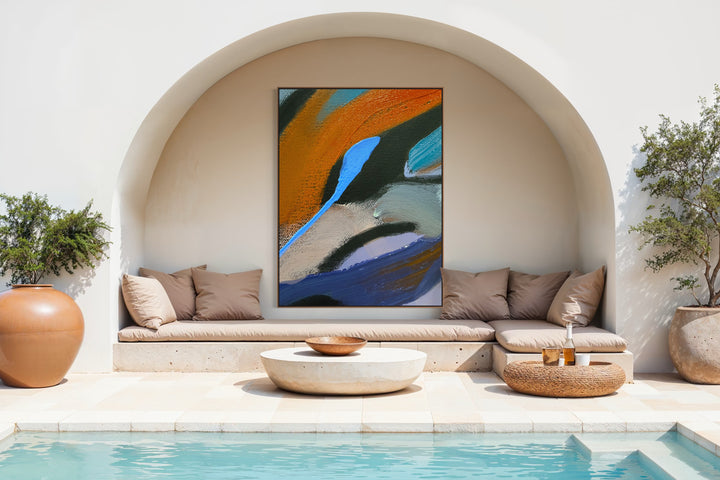 Cascading Vibrance - Preethi Arts