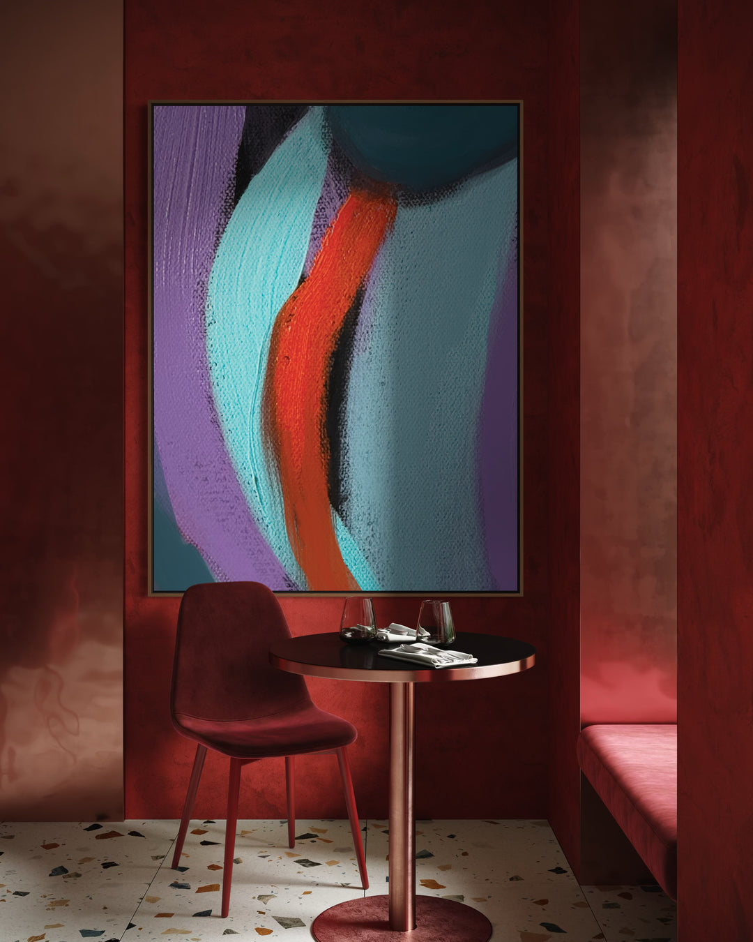 Crimson Pulse - Preethi Arts